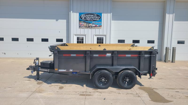 2025 Diamond C Trailers MDT206 12ft Dump Trailer in Cresco, IA