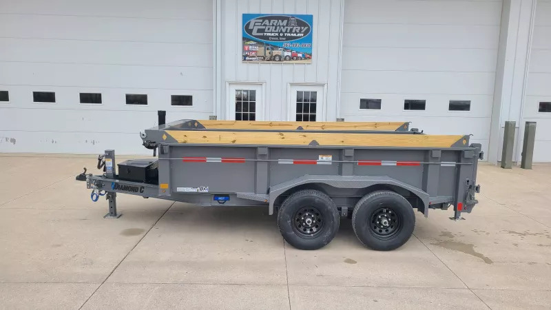2025 Diamond C Trailers MDT206 12ft Dump Trailer in Cresco, IA