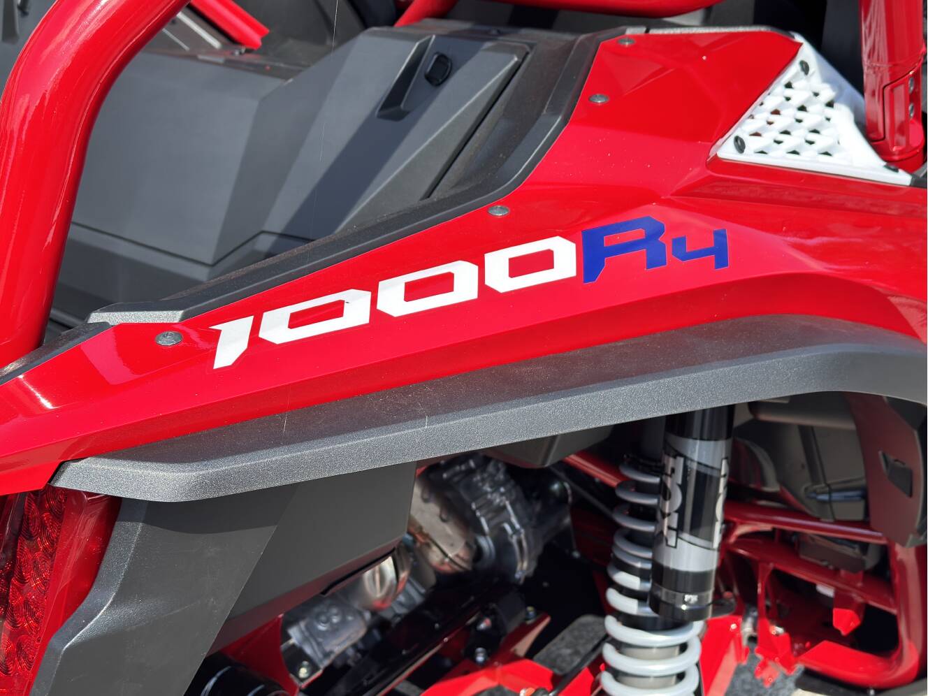 A photo of this 2026 Honda TALON 1000R-4 FOX LIVE VALVE