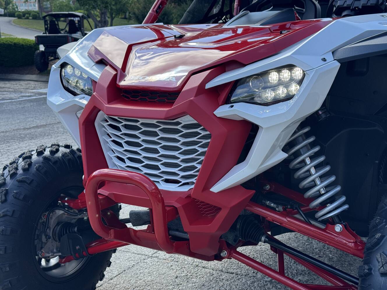 A photo of this 2026 Honda TALON 1000R-4 FOX LIVE VALVE