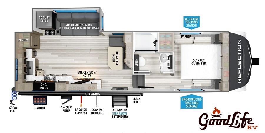 2026 Grand Design Reflection 150 Series 270BN in webster city IA