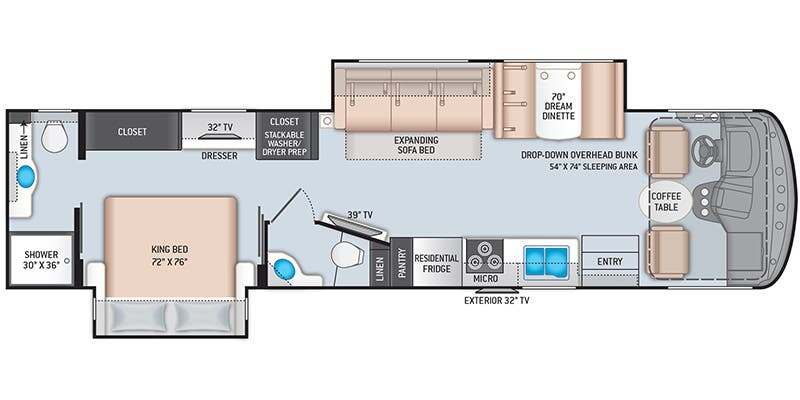 2023 Thor Motor Coach WINDSPORT 35M in birch run MI