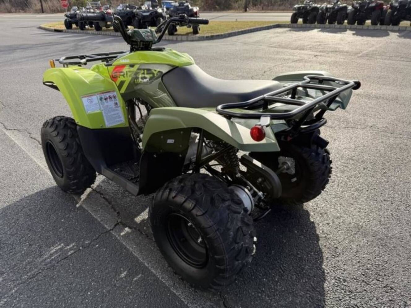 A photo of this 2026 Yamaha Grizzly 110