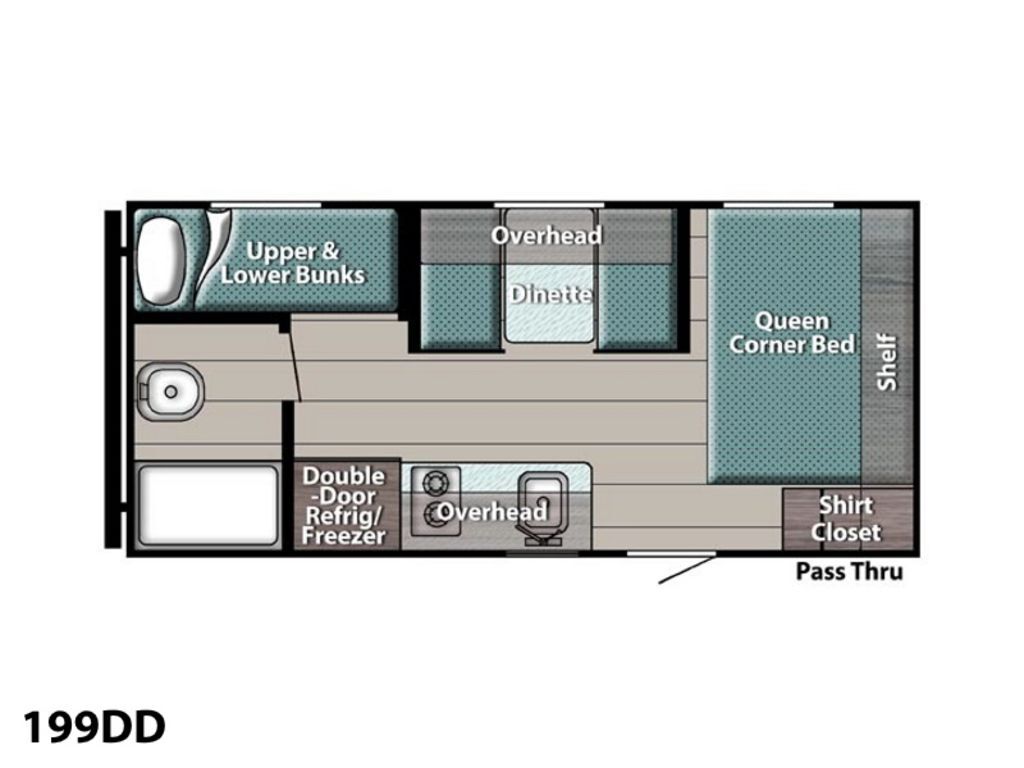 2024 Gulf Stream Ameri-Lite Trailmaster 199DD in albemarle NC