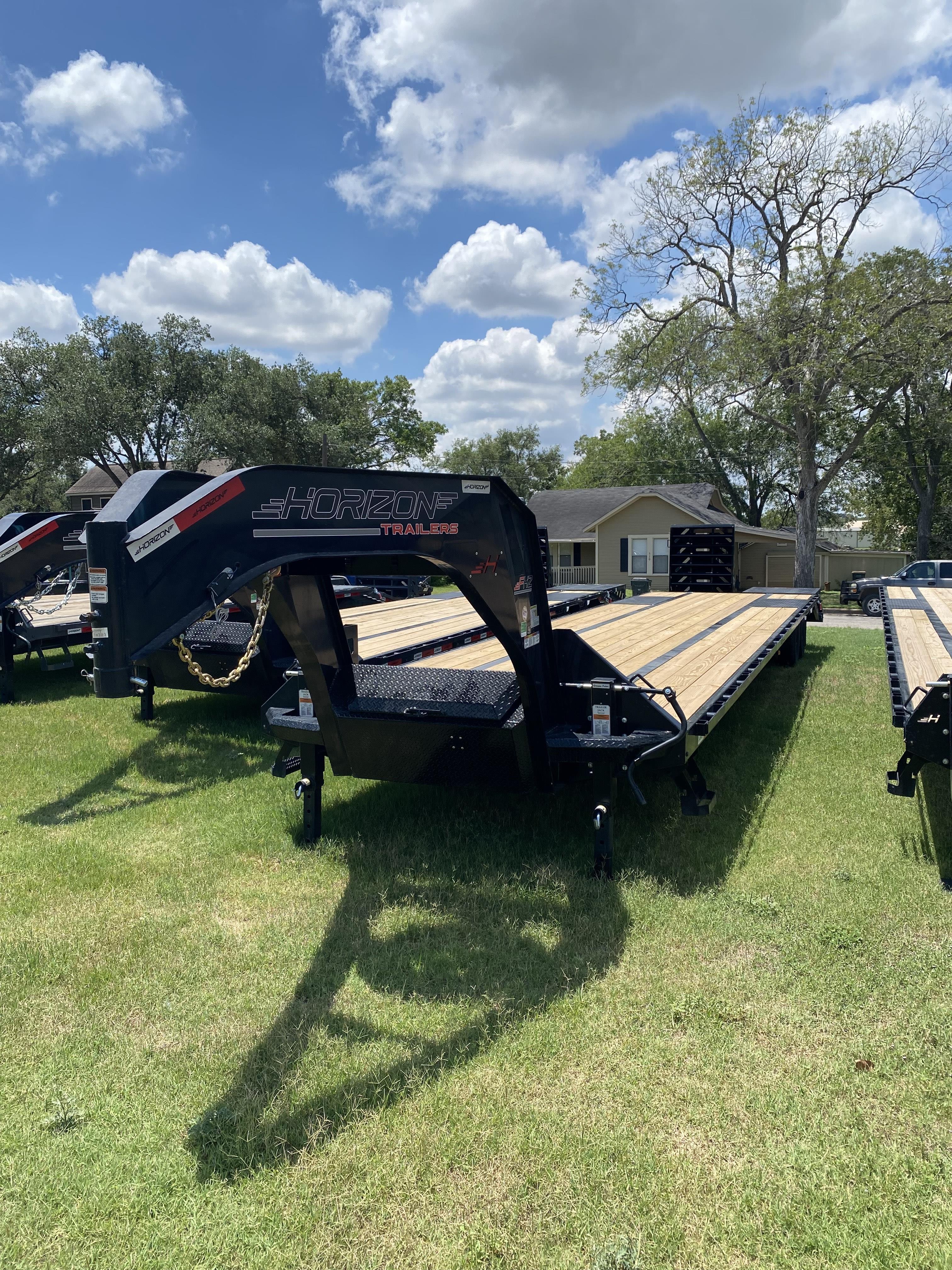 2025 Horizon Trailers 102 x40 Gooseneck HotShot Trailer in Shiner, TX