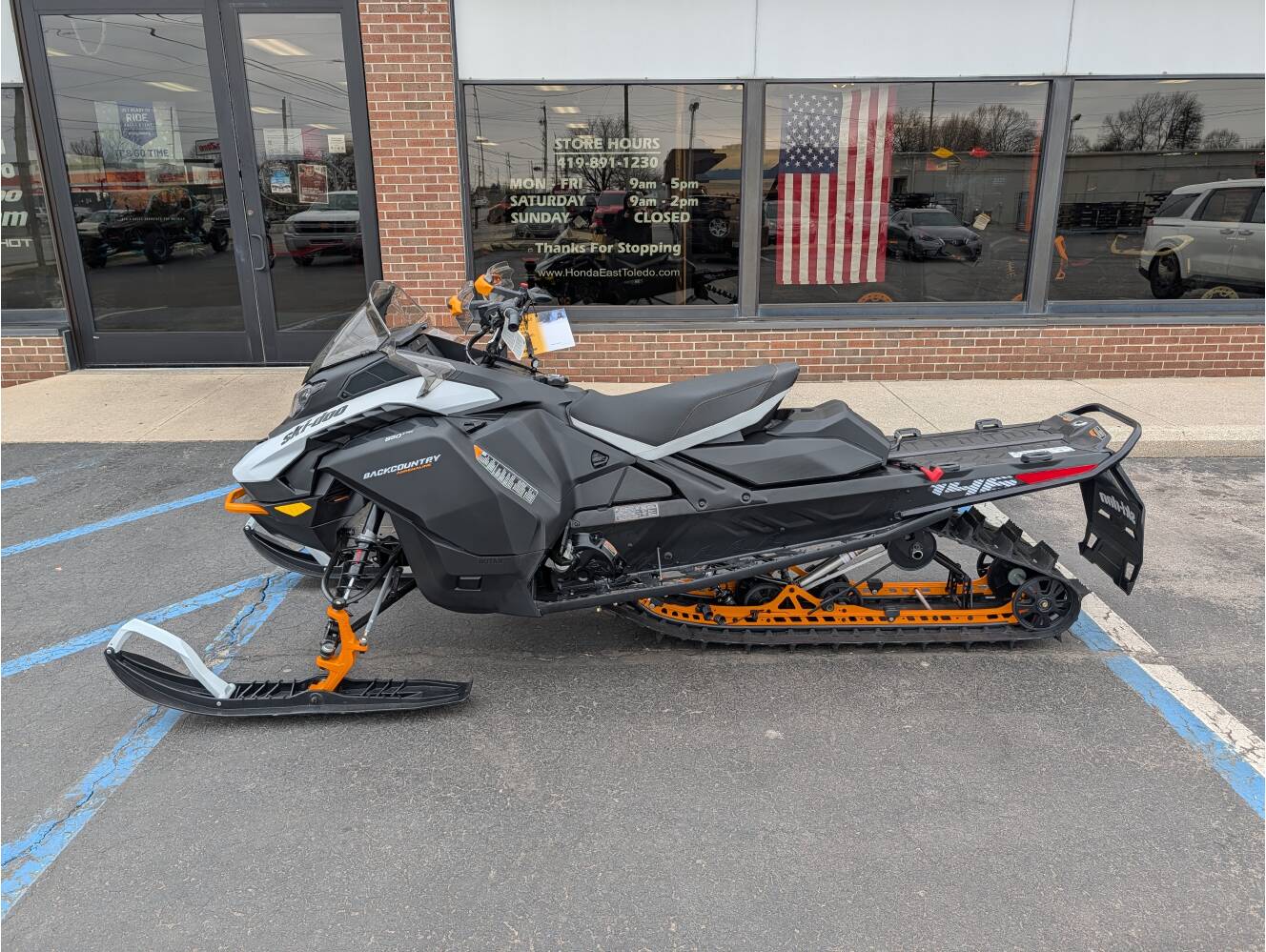 A photo of this 2026 Ski-Doo Backcountry 850 ES 146