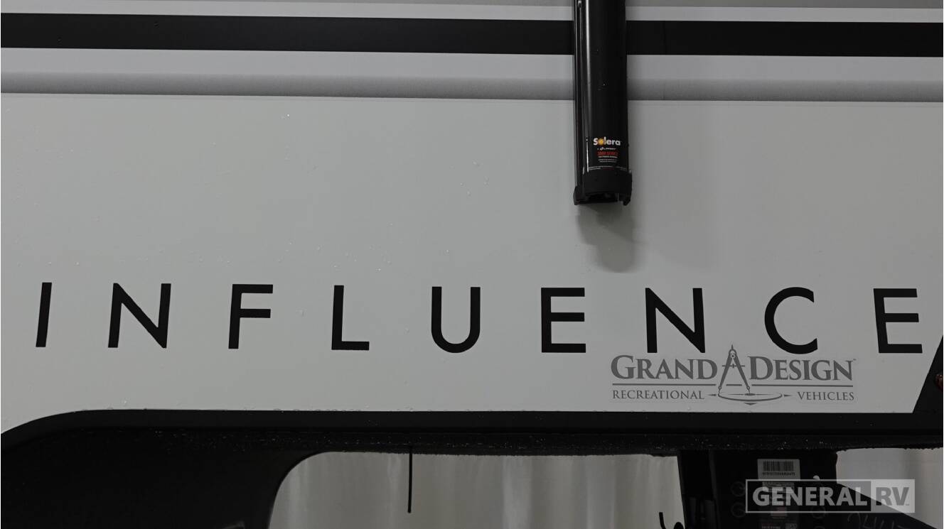 A photo of this 2027 Grand Design Influence 3203GK