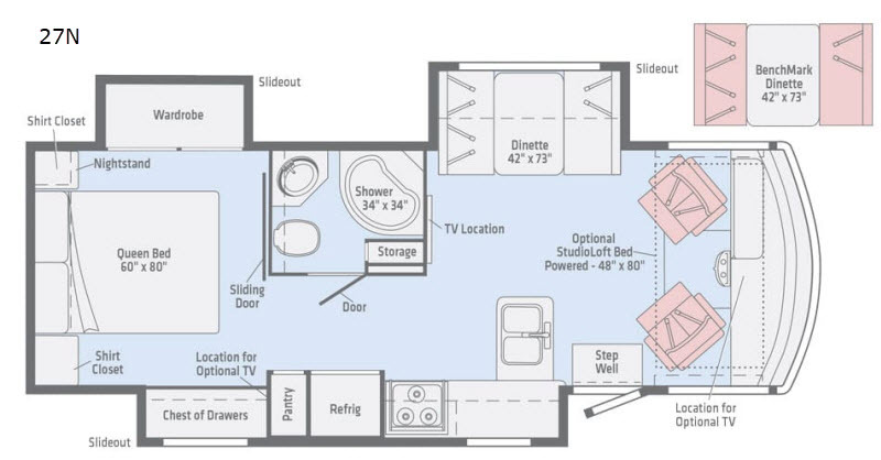 2019 Winnebago Vista LX 27N in thurmont MD