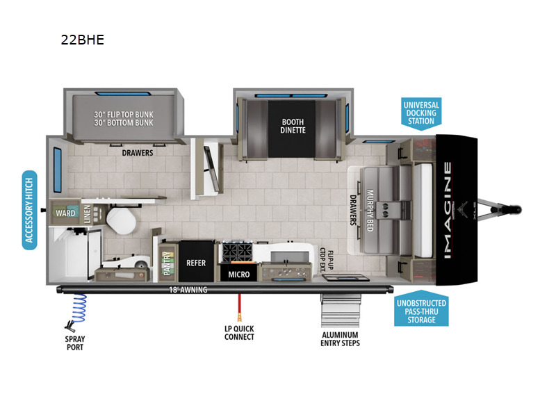 2025 Grand Design Imagine XLS 22BHE in madison AL