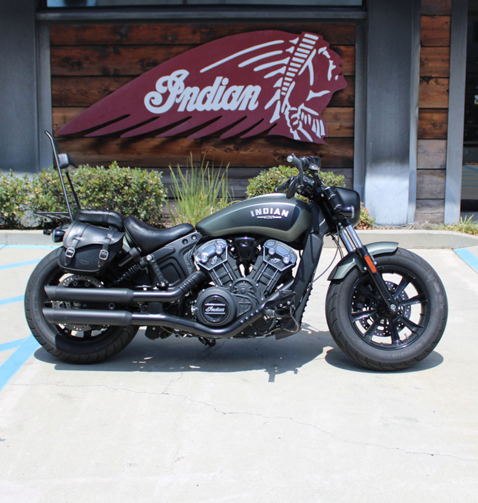 2022 Indian Motorcycle® Scout® Bobber ABS Alumina Jade Smoke BOBBER in Westminster, CA