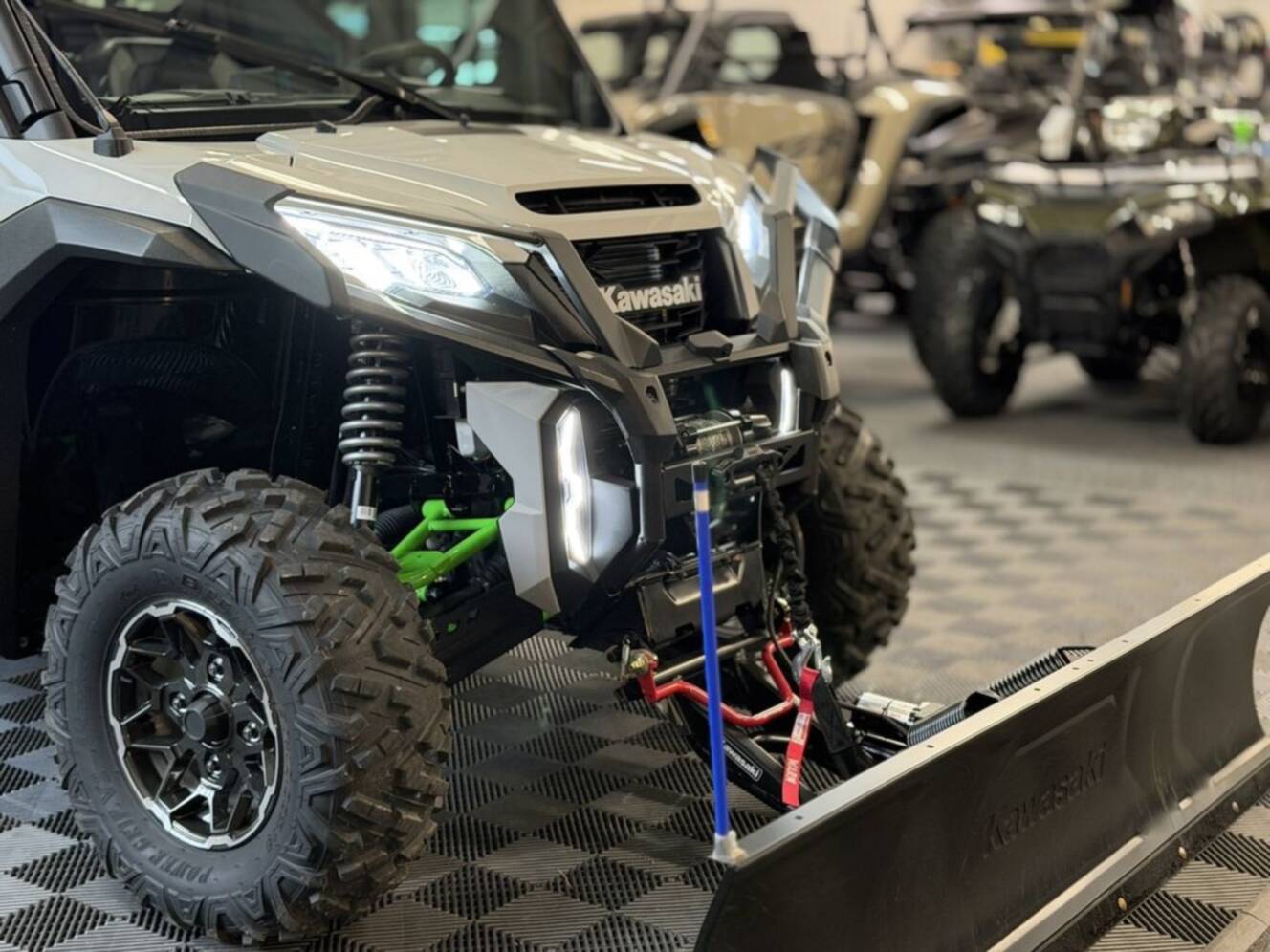 A photo of this 2025 Kawasaki Ridge® XR Deluxe HVAC