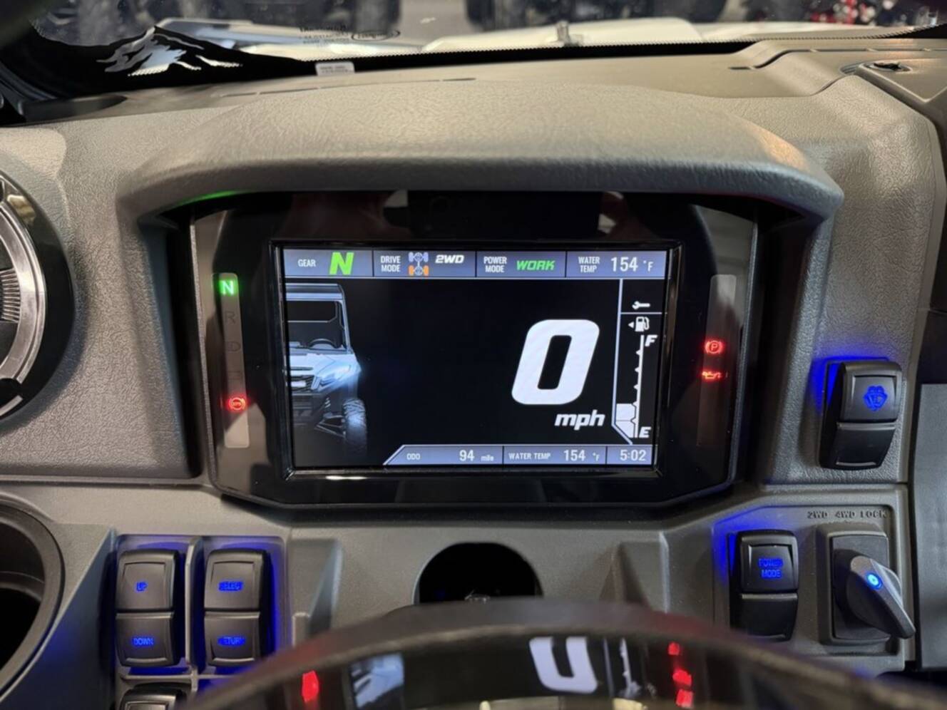 A photo of this 2025 Kawasaki Ridge® XR Deluxe HVAC