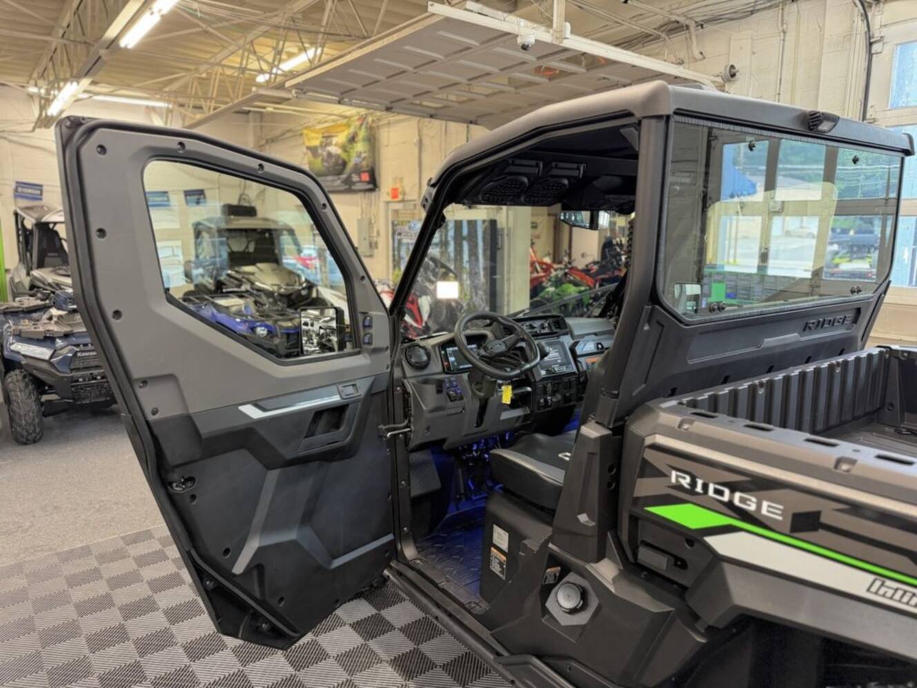 A photo of this 2025 Kawasaki Ridge® XR Deluxe HVAC