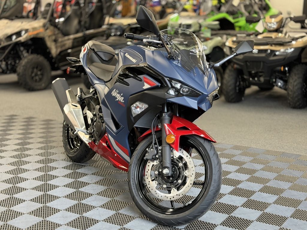 2026 Kawasaki Ninja® 500 ABS Metallic Matte Twilight Blue ABS in Canonsburg, PA
