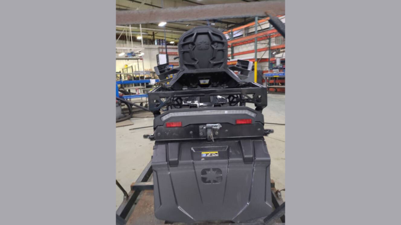 A photo of this 2025 Polaris® 650 TITAN Adventure 155 1.8"