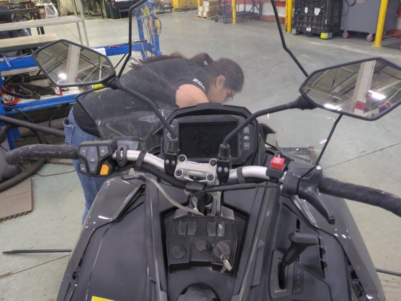 A photo of this 2025 Polaris® 650 TITAN Adventure 155 1.8"
