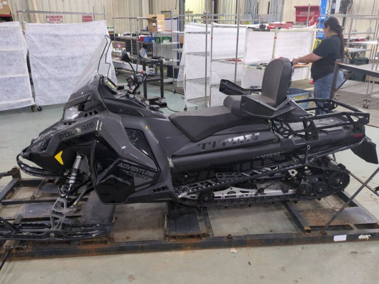 A photo of this 2025 Polaris® 650 TITAN Adventure 155 1.8"