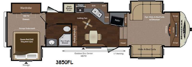 2014 Keystone Rv Montana 3850 FL in madison OH