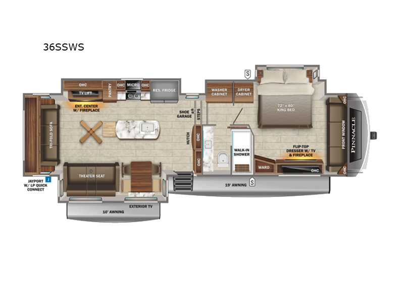 2022 Jayco Pinnacle 36SSWS in gansevoort NY