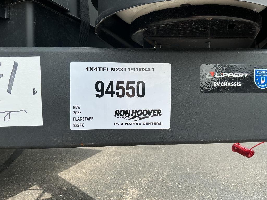 2026 Forest River Rv Flagstaff Classic 832FK in claremore OK