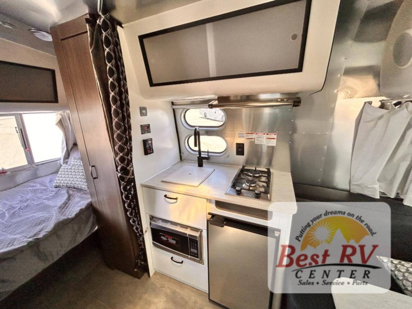 A photo of this 2024 Airstream Caravel 16RB