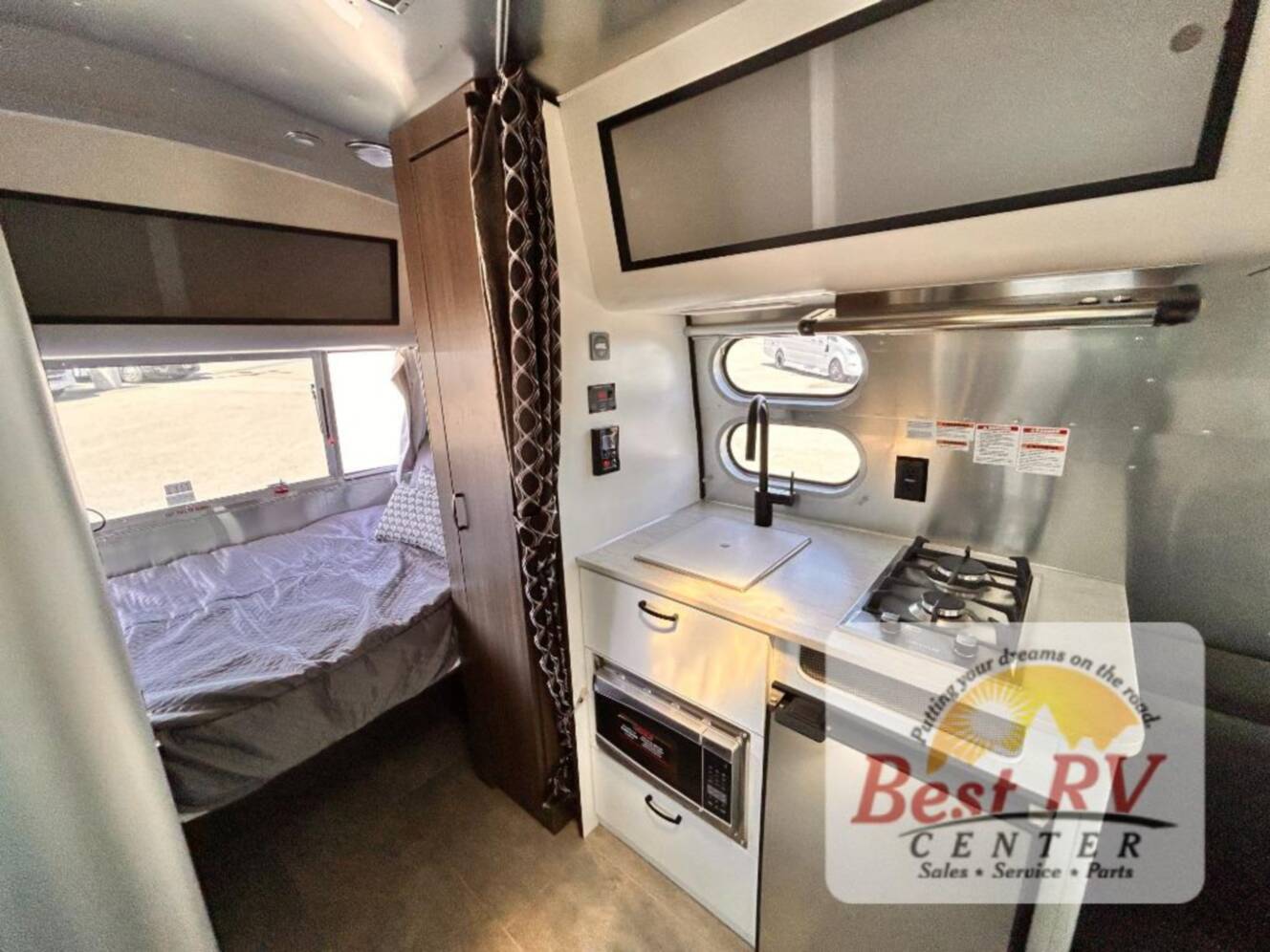 A photo of this 2024 Airstream Caravel 16RB