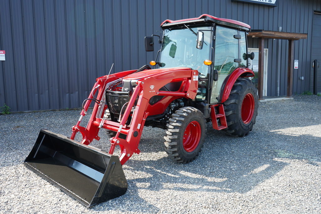 2025 TYM T4058PC Power Shuttle Tractor with HVAC Cab, Loader & 5 in Orono, ME