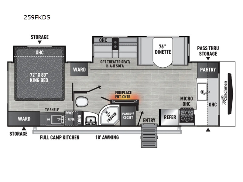 2025 Coachmen Rv Freedom Express Ultra Lite 259FKDS in opelika AL