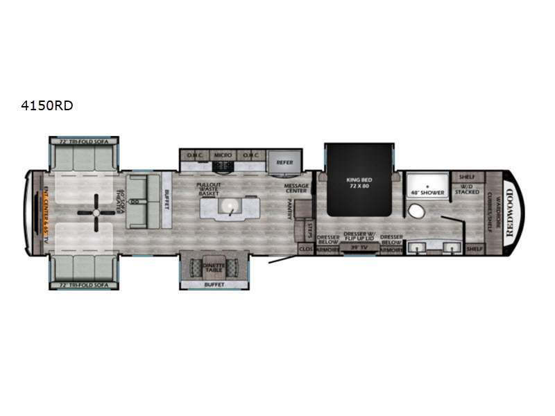 2022 Redwood Rv Redwood 4150RD in hendersonville NC