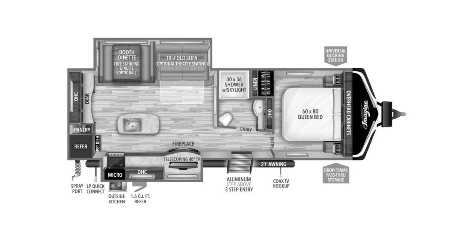 2021 Grand Design Imagine 2670MK in lake mills WI