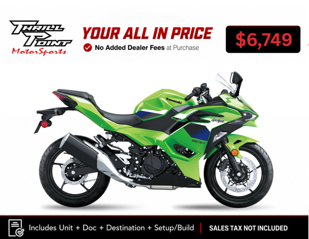 ウィル Buy Online - New 2026 Kawasaki Ninja® 500 Base For Sale in Medina