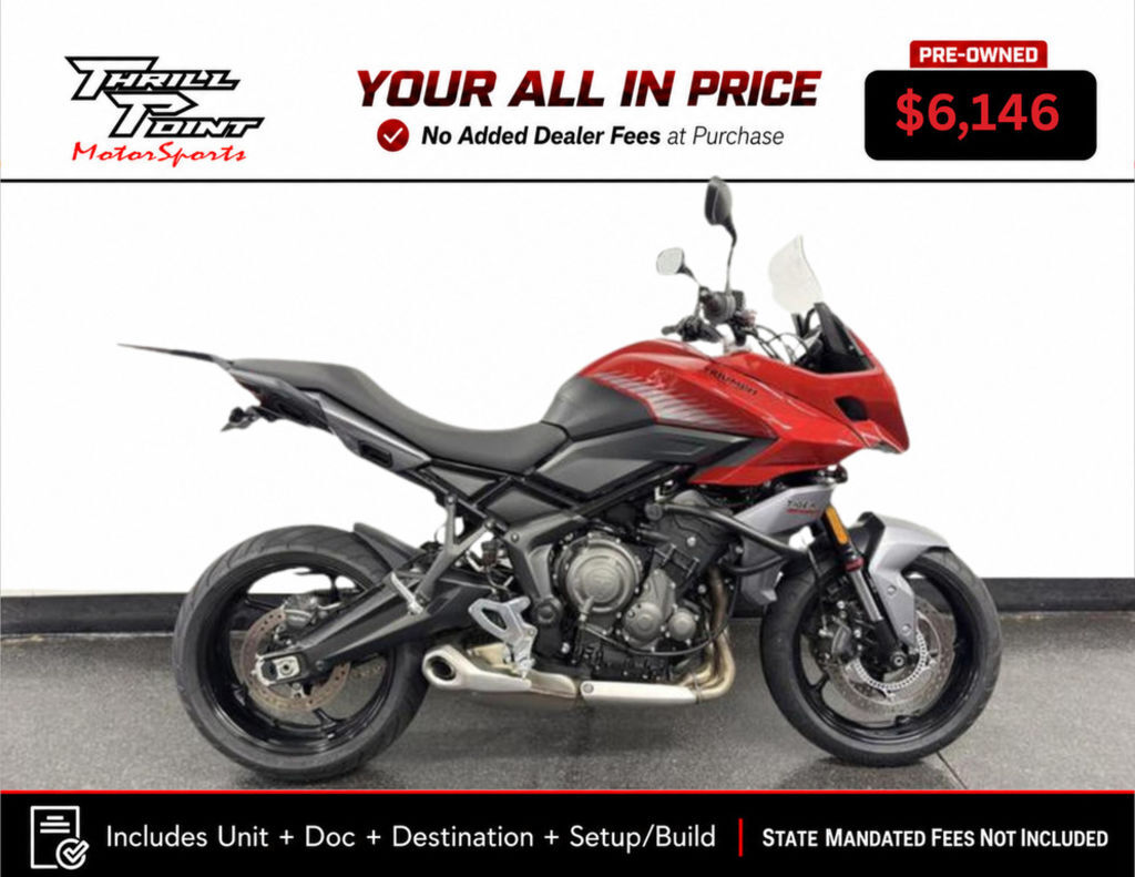 2022 Triumph Tiger Sport 660 Korosi Red/Graphite in Medina, OH