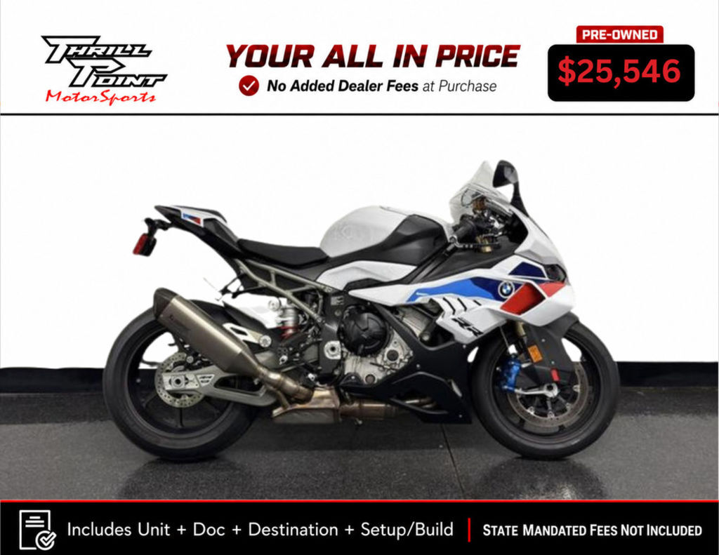 2025 BMW S 1000 RR Light White/M Motorsport 1000 RR in Medina, OH