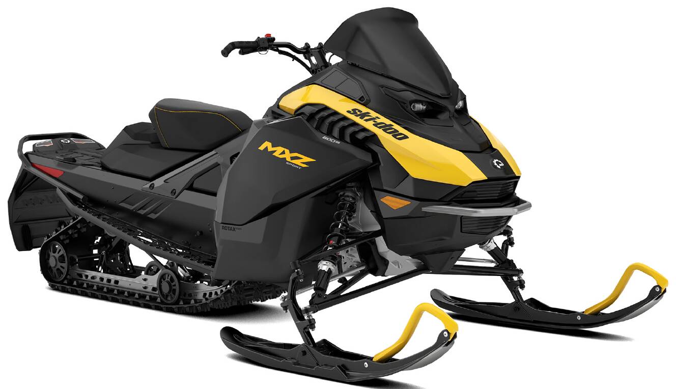 A photo of this 2027 Ski-Doo MXZ Sport 129 600 EFI ES RipSaw 1.25