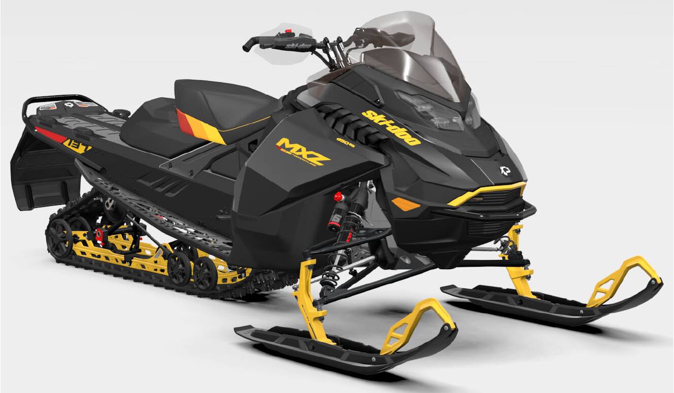 A photo of this 2027 Ski-Doo MXZ Adrenaline w/ Blizzard Package 137 850 E-TEC ES Ic