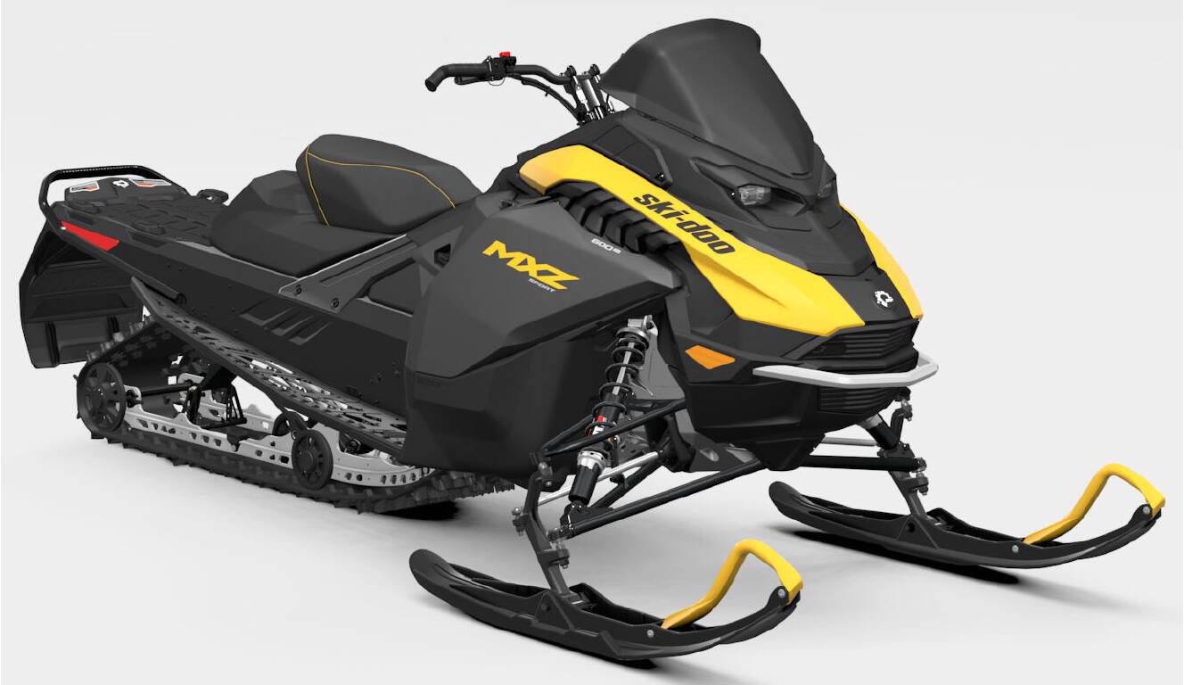 A photo of this 2027 Ski-Doo MXZ Sport 137 600 EFI ES RipSaw 1.25