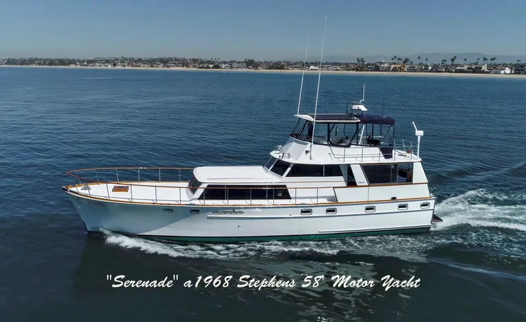 1968 Stephens Motor Yacht in san pedro CA