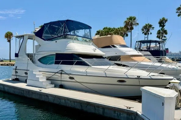 1997 Maxum 4100 SCA in san pedro CA