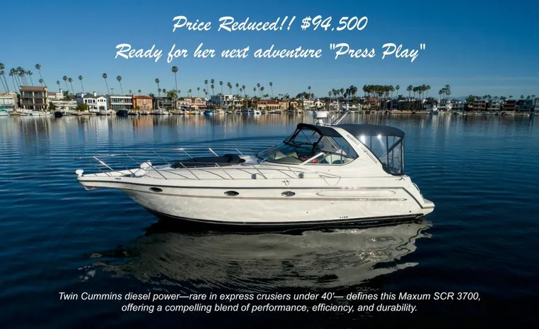 2000 Maxum 3700 SCR in san pedro CA