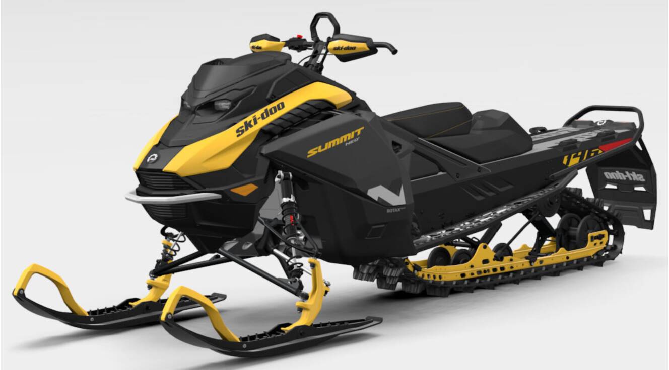A photo of this 2027 Ski-Doo Summit NEO 600 EFI ES Hurricane 1.75 w/ FlexEdge HAC