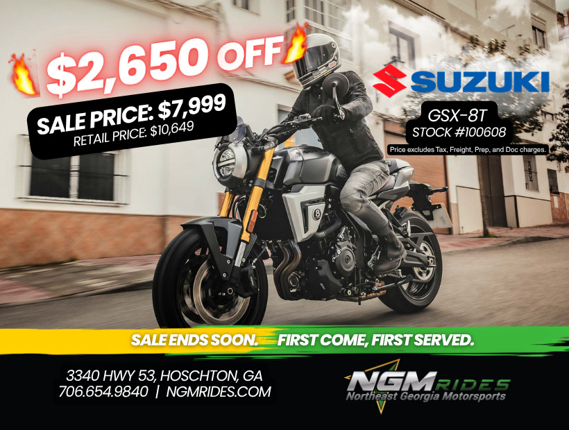 2026 Suzuki GSX-8T 8T in Hoschton, GA