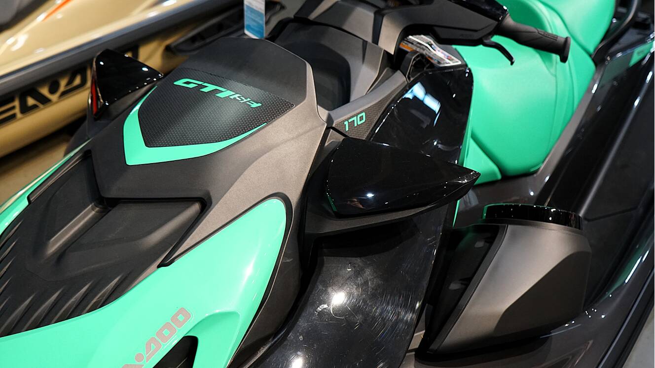 A photo of this 2026 Sea-Doo GTI SE 170 Tech Package, Audio, iDF, iBR