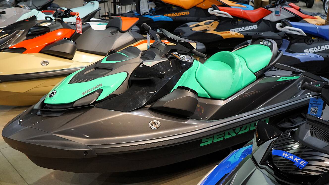 A photo of this 2026 Sea-Doo GTI SE 170 Tech Package, Audio, iDF, iBR