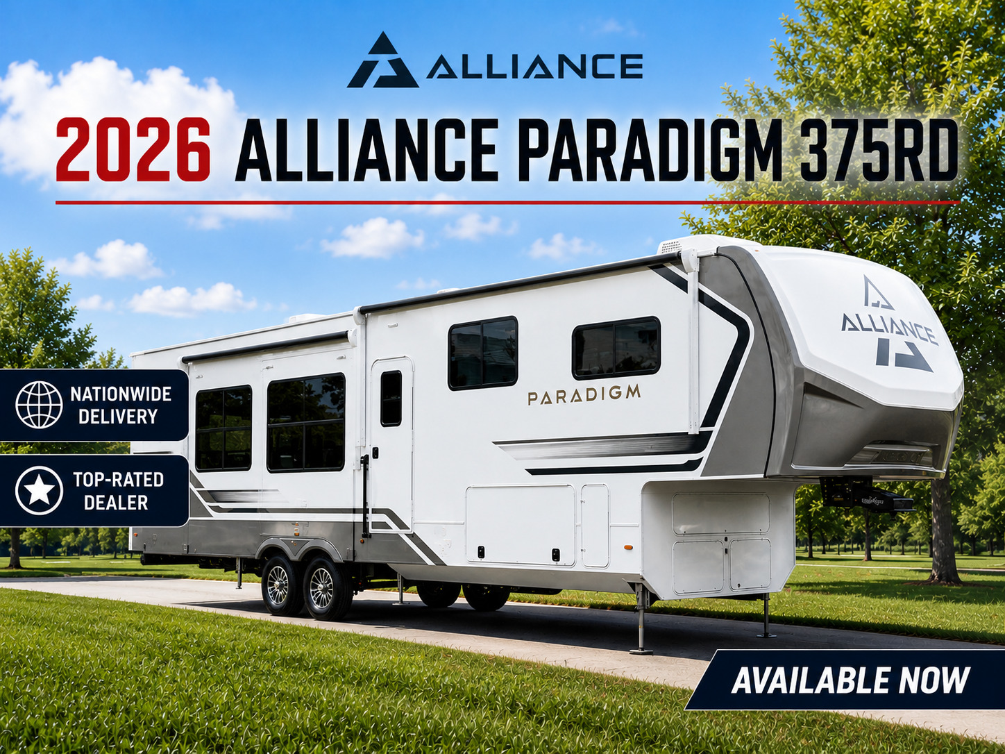2026 Alliance Paradigm 375RD in harrodsburg KY