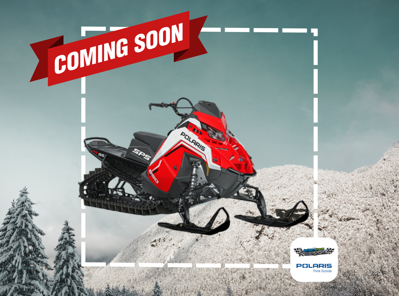 2027 Polaris 850 RMK SPS 155 Indy Red ES 7S 850 ES in auburn CA