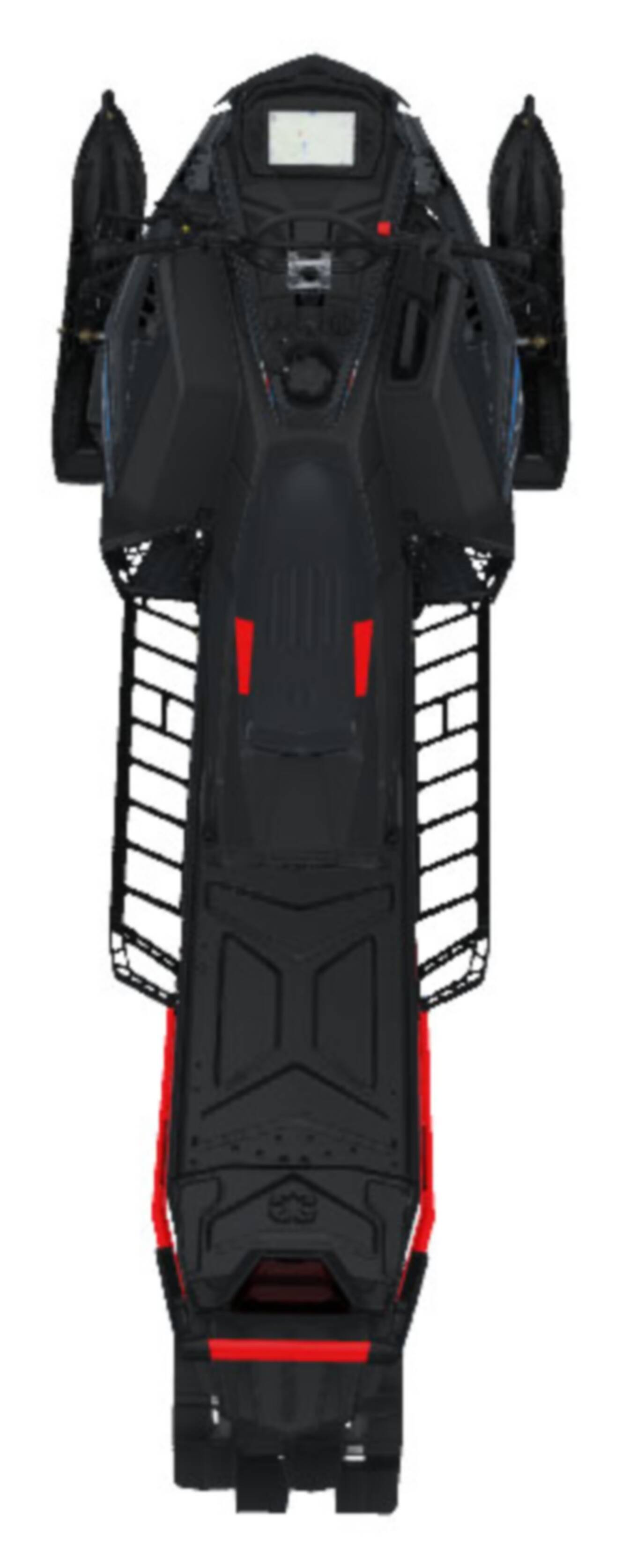 A photo of this 2027 Polaris Patriot Boost RMK Factory Edition 155 Indy Red 325 SC