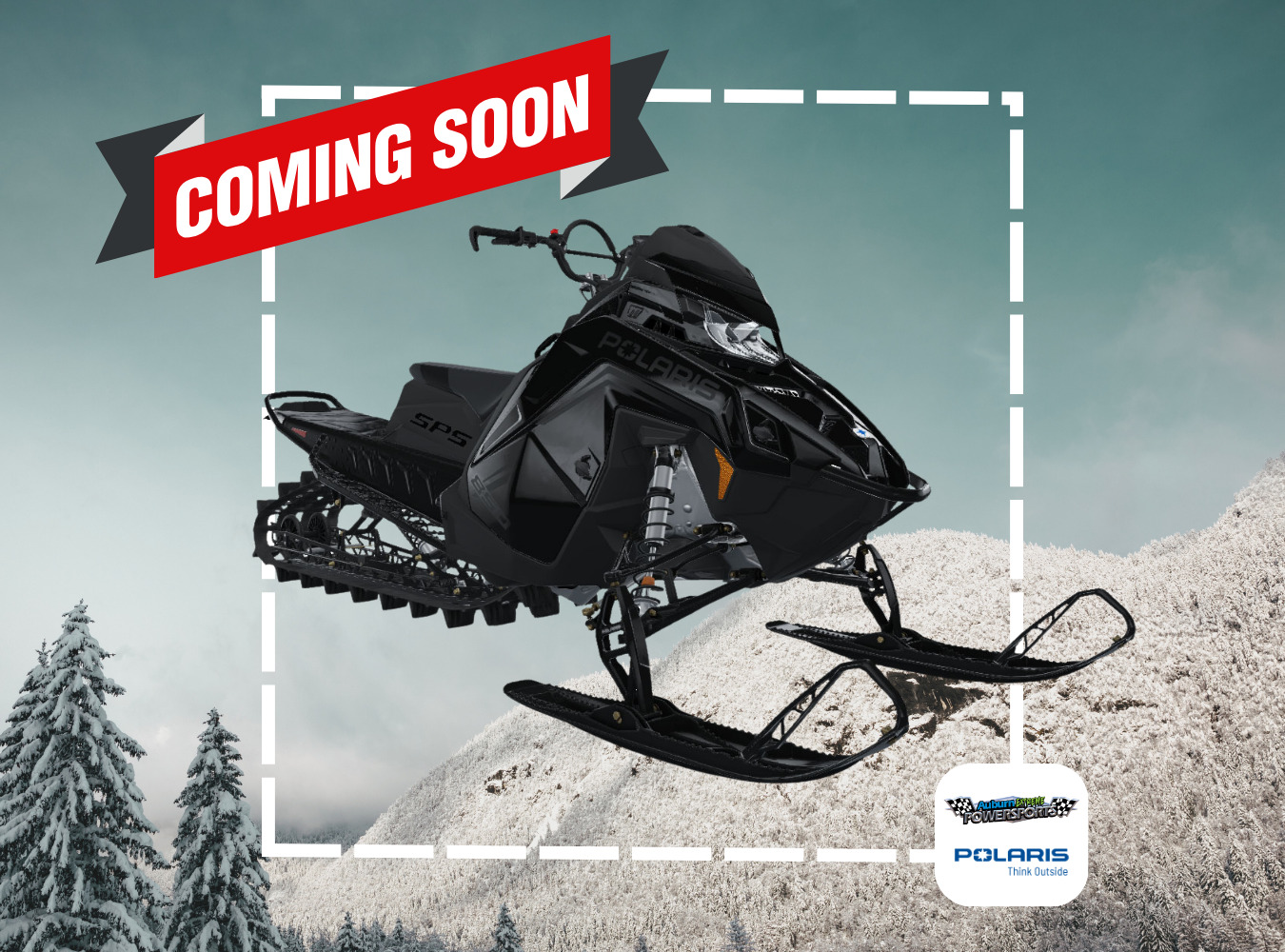 2027 Polaris 850 RMK SPS 155 Gloss Black ES 7S 850 ES in auburn CA