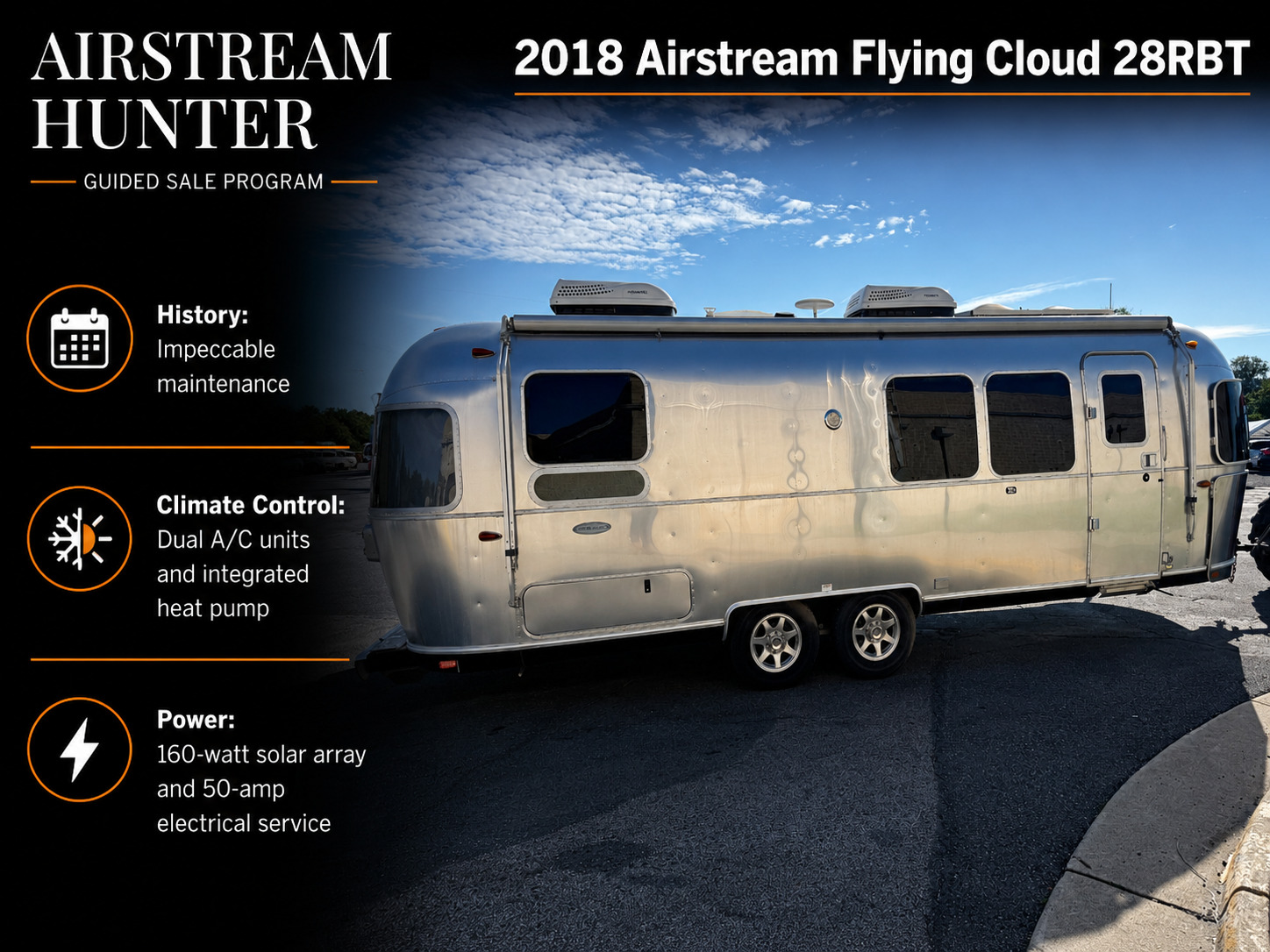 2018 Airstream FLYING CLOUD 28RB TWIN in centerville VA
