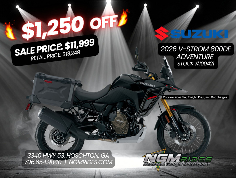 2026 Suzuki V-Strom 800DE Adventure 800DE ADVENTURE in Hoschton, GA