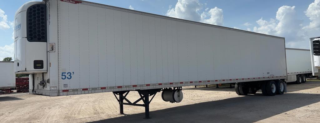 2014 GREAT DANE 53' ROLL DOOR REEFER THERMO KING WHISPER in Jackson, OH